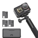 DJI Osmo Action 5 Pro アドベンチャーキット、4Kアクションカメラ、1/1.3インチセンサー